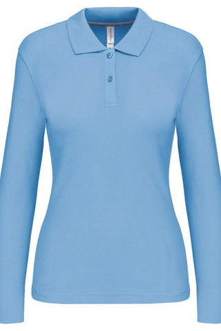 Kariban K244 - LADIES LONG SLEEVE PIQUE POLO SHIRT