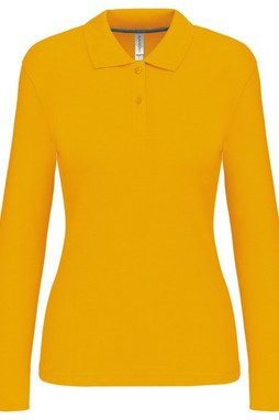 Kariban K244 - LADIES LONG SLEEVE PIQUE POLO SHIRT