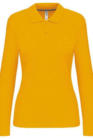 Kariban K244 - Damen Langarm Pique Poloshirt