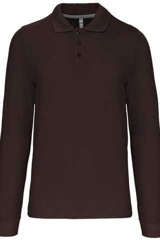 Kariban K243 - Herren Langarm Pique Poloshirt