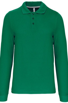 Kariban K243 - Langærmet poloshirt