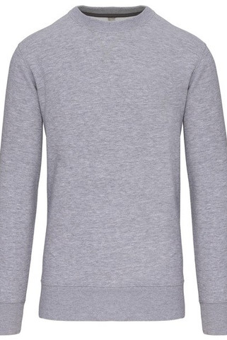 Kariban K442 - Comfortabele Crewneck Sweatshirt met Ribboorden