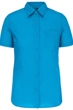 Kariban K548 - Womens Easy Care Polycotton Poplin Shirt with Pocket