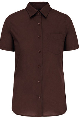Kariban K548 - Women's Easy Care Polycotton Poplin Shirt with Pocket