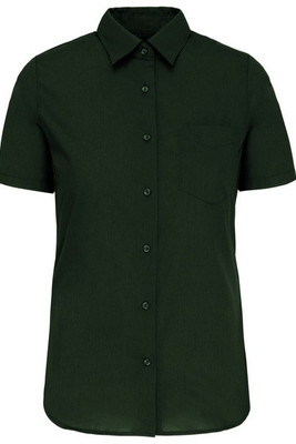 Kariban K548 - Women's Easy Care Polycotton Poplin Shirt with Pocket