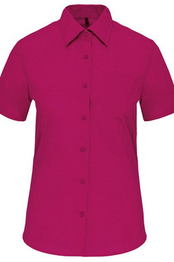 Kariban K548 - Womens Easy Care Polycotton Poplin Shirt with Pocket