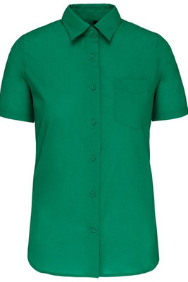 Kariban K548 - Women's Easy Care Polycotton Poplin Shirt with Pocket