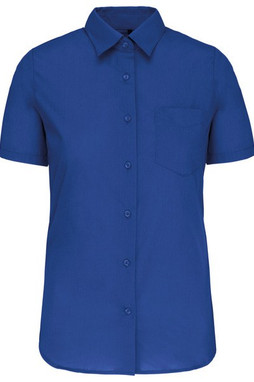 Kariban K548 - Womens Easy Care Polycotton Poplin Shirt with Pocket