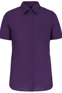 Kariban K548 - JUDITH - CAMICIA DONNA MANICHE CORTE POLICOTONE POPELINE