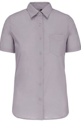 Kariban K548 - Women's Easy Care Polycotton Poplin Shirt with Pocket