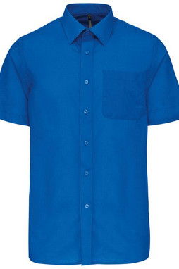 Kariban K551 - ACE - MENS SHORT SLEEVE EASY CARE POLYCOTTON POPLIN SHIRT