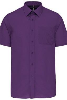 Kariban K551 - ACE - MENS SHORT SLEEVE EASY CARE POLYCOTTON POPLIN SHIRT