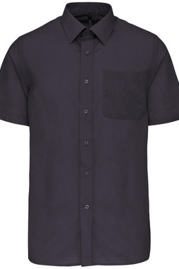 Kariban K551 - ACE - MENS SHORT SLEEVE EASY CARE POLYCOTTON POPLIN SHIRT