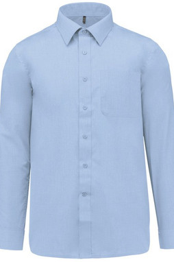 Kariban K545 - JOFREY - MENS LONG SLEEVE EASY CARE POLYCOTTON POPLIN SHIRT