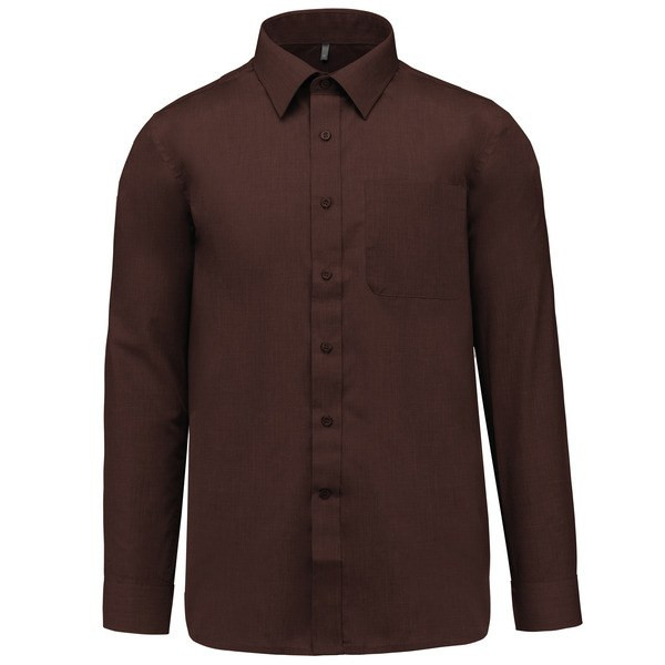 Kariban K545 - JOFREY - MEN'S LONG SLEEVE EASY CARE POLYCOTTON POPLIN SHIRT