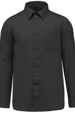 Kariban K545 - JOFREY - MENS LONG SLEEVE EASY CARE POLYCOTTON POPLIN SHIRT