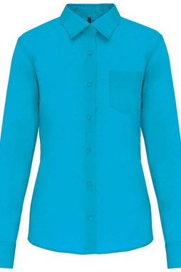 Kariban K549 - JESSICA - CAMICIA DONNA MANICHE LUNGHE POLICOTONE POPELINE