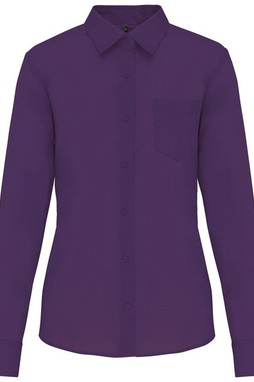Kariban K549 - JESSICA - CAMICIA DONNA MANICHE LUNGHE POLICOTONE POPELINE