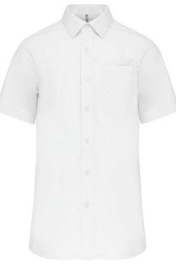 Kariban K543 - HEREN POPLIN OVERHEMD KORTE MOUWEN