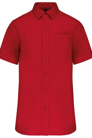 Kariban K543 - MENS SHORT SLEEVE EASY CARE COTTON POPLIN SHIRT