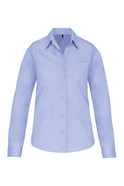 Kariban K542 - CHEMISE POPELINE MANCHES LONGUES FEMME