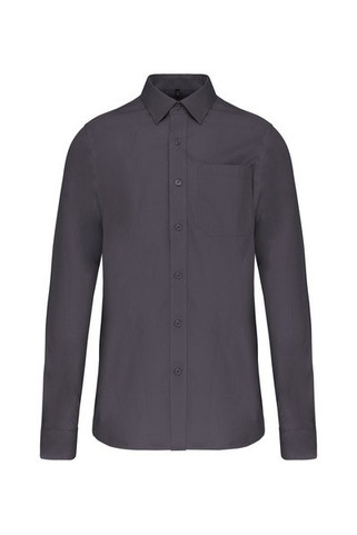 Kariban K541 - HEREN POPLIN OVERHEMD LANGE MOUWEN