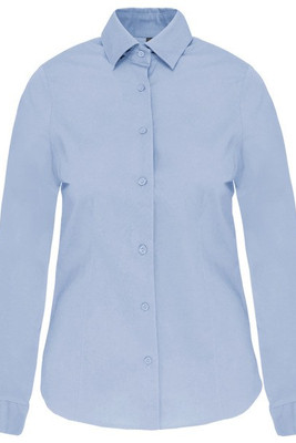 Kariban K530 - Camisa Feminina Manga Longa com Elastano