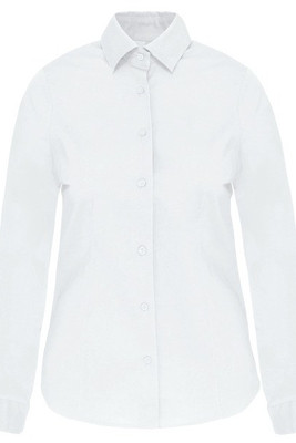 Kariban K530 - CHEMISE MANCHES LONGUES COTON/ÉLASTHANNE FEMME