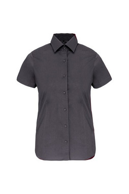 Kariban K532 - CHEMISE COTON/ÉLASTHANNE MANCHES COURTES FEMME