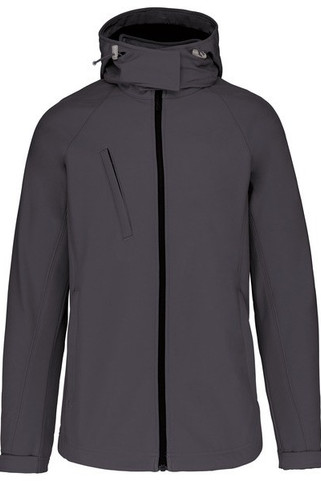 Kariban K414 - DAMES SOFTSHELL JAS MET CAPUCHON