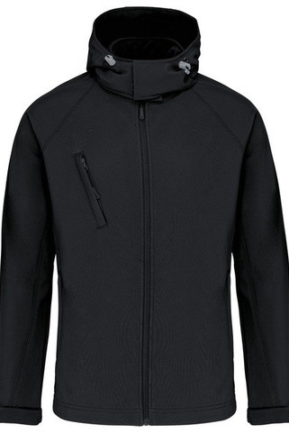 Kariban K413 - MENS HOODED SOFTSHELL JACKET