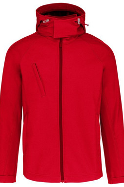 Kariban K413 - GIACCA SOFTSHELL CON CAPPUCCIO DA UOMO