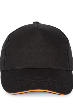 K-up KP124 - 5-Panel Cap mit Sandwichschirm