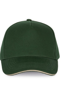 K-up KP124 - CASQUETTE AVEC SANDWICH CONTRASTÉ - 5 PANNEAUX