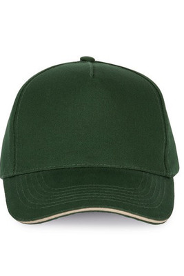 K-up KP124 - 5-Panel Cap mit Sandwichschirm