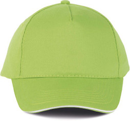 K-up KP124 - CASQUETTE AVEC SANDWICH CONTRASTÉ - 5 PANNEAUX