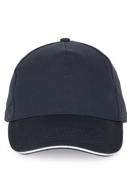 K-up KP124 - CASQUETTE AVEC SANDWICH CONTRASTÉ - 5 PANNEAUX