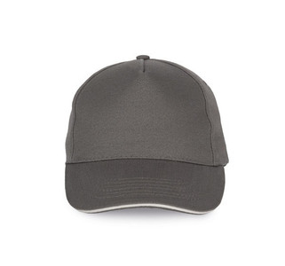 K-up KP124 - CASQUETTE AVEC SANDWICH CONTRASTÉ - 5 PANNEAUX