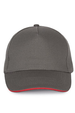 K-up KP124 - 5-Panel Cap mit Sandwichschirm