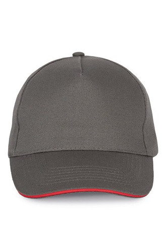 K-up KP124 - 5-Panel Cap mit Sandwichschirm