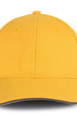 K-up KP011 - ORLANDO - CASQUETTE HOMME 6 PANNEAUX