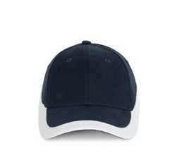 K-up KP045 - RACING - CASQUETTE BICOLORE 6 PANNEAUX
