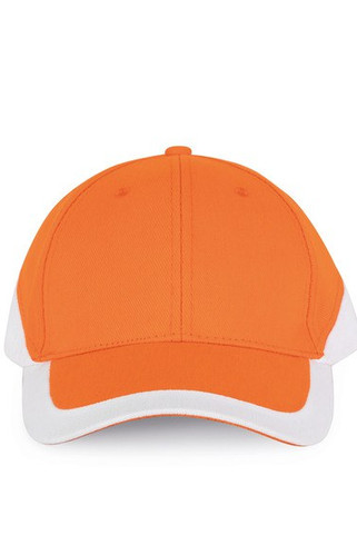 K-up KP045 - RACING - CASQUETTE BICOLORE 6 PANNEAUX