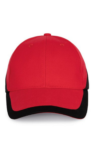 K-up KP045 - RACING - BI-COLOUR 6 PANEL CAP