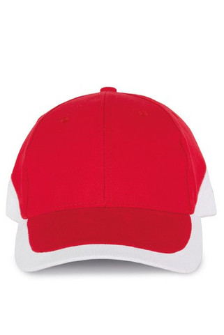 K-up KP045 - RACING - CASQUETTE BICOLORE 6 PANNEAUX