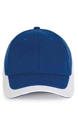 K-up KP045 - RACING - CASQUETTE BICOLORE 6 PANNEAUX