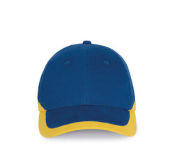 K-up KP045 - RACING - CASQUETTE BICOLORE 6 PANNEAUX
