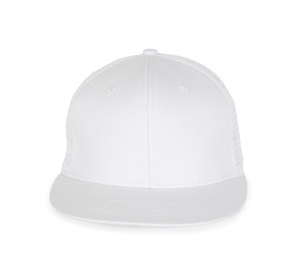 K-up KP113 - CAPPELLINO TRUCKER 6 PANNELLI, VISIERA PIATTA