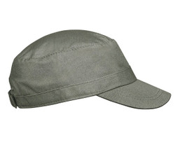 K-up KP050 - Stilvolle Militär Kappe aus Baumwolle mit Metallschnalle