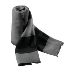 K-up KP067 - Lenço de Algodão Voile com Listras Largas